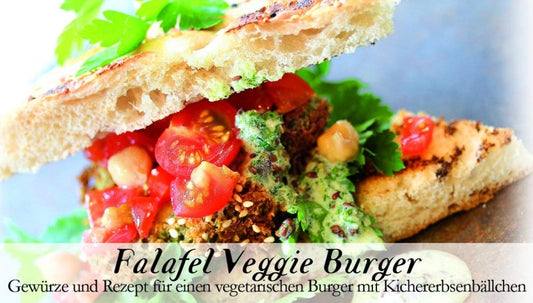 Falafel Veggie Burger - Soulfood Spice Box