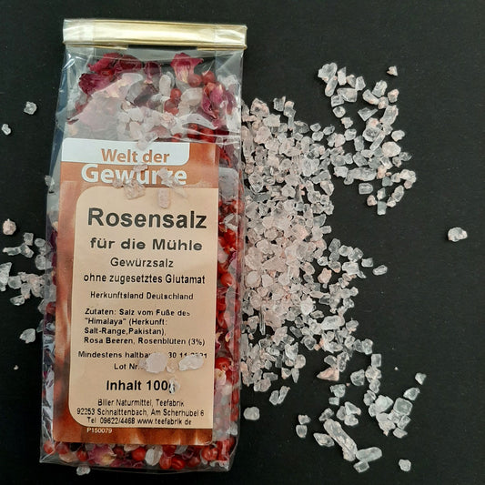 rose salt for the mill