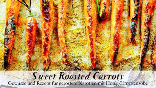 Sweet roasted carrots - soul food spice box