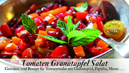 Tomato Pomegranate Salad - Soulfood Spice Box